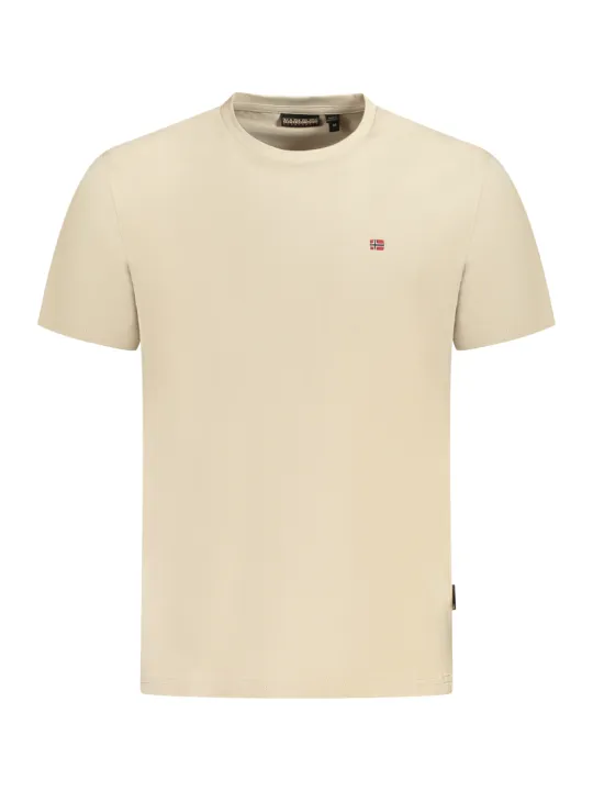 "Napapijri Startseite im Sale | NAPAPIJRI KURZARM-T-SHIRT HERREN BEIGE online kaufen"|Planet-Deluxe