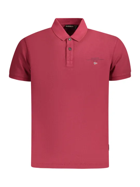 "Napapijri Poloshirts im Sale | Napapijri Kurzarm Poloshirt Normale Passform 2 Knopfe online kaufen"|Planet-Deluxe
