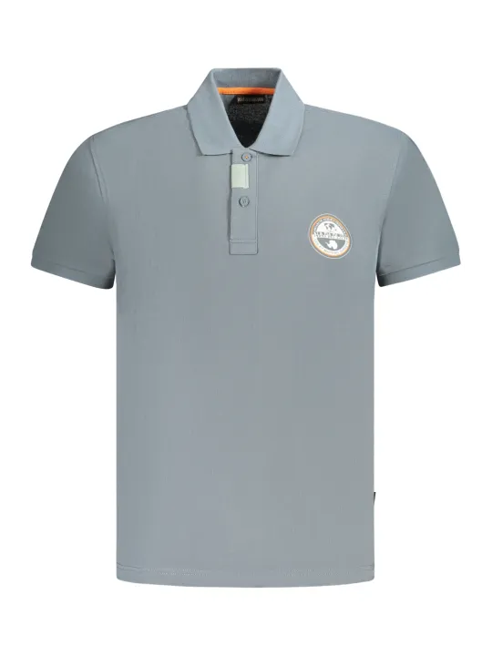 "Napapijri Poloshirts im Sale | Napapijri Kontrast Poloshirt mit Logo und Druck online kaufen"|Planet-Deluxe