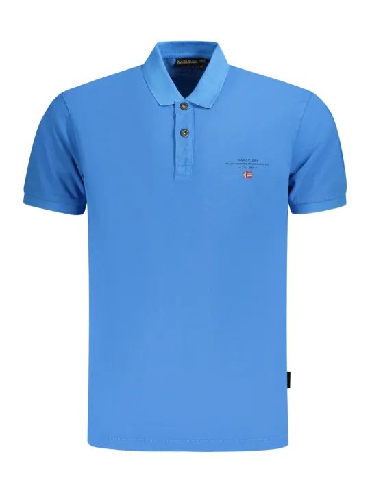 "Napapijri Poloshirts im Sale | Kurzarm Poloshirt mit Logo Stickerei online kaufen"|Planet-Deluxe
