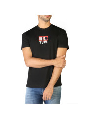 Schwarzes Diesel Baumwoll-T-Shirt Regular-Fit