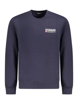 Napapijri Sweatshirt - Gebürstet, Logo, Normale Passform