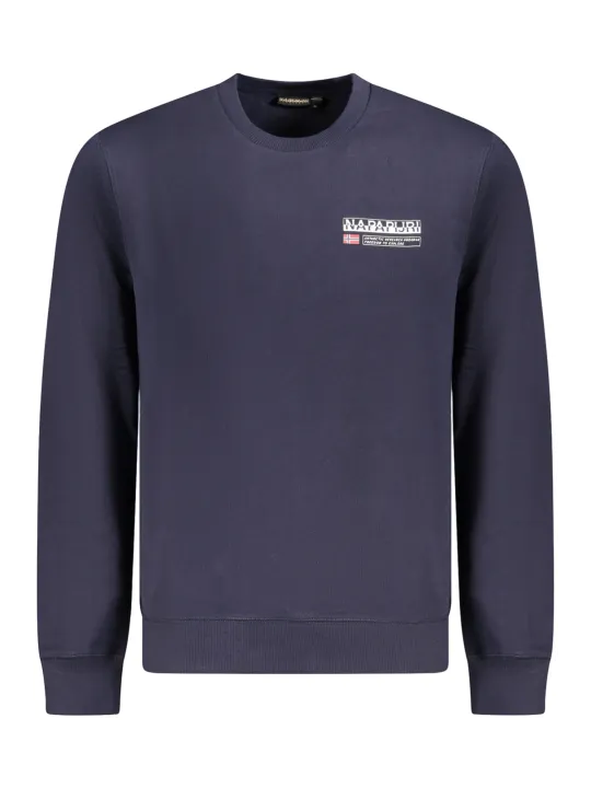 "Napapijri Sweatshirts im Sale | Napapijri Sweatshirt Langarm Gebuerstet Normale Passform Logo online kaufen"|Planet-Deluxe