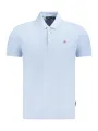 "Napapijri Poloshirts im Sale | Kurzarm Poloshirt mit Sticklogo und 3 Knöpfen online kaufen"|Planet-Deluxe