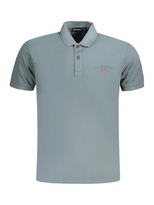"Napapijri Poloshirts im Sale | Kurzarmpoloshirt Normale Passform mit Druck und Stickerei online kaufen"|Planet-Deluxe
