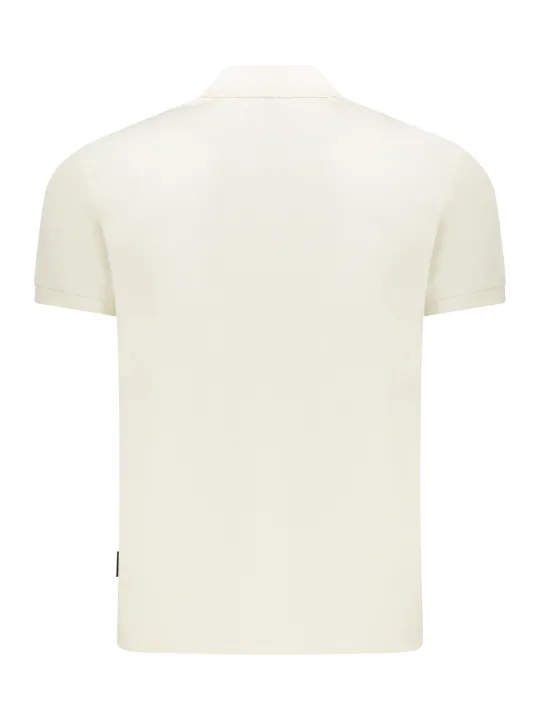"Napapijri Poloshirts im Sale | Kurzarm Polo Locker Passform 2 Knopf Kontrast Detail  online kaufen"|Planet-Deluxe