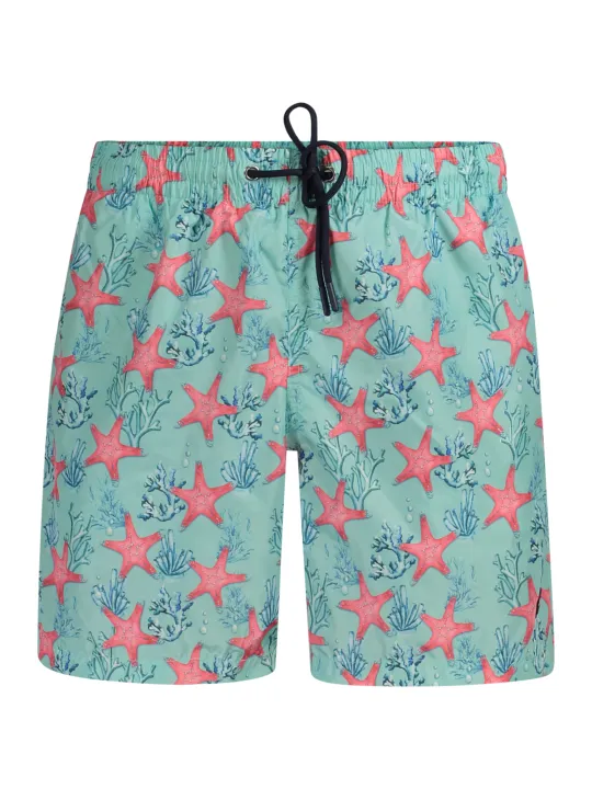 "NORWAY 1963 Badehosen im Sale | Norway 1963 Badeboxer Capri mit Taschen und Logo Applikation online kaufen"|Planet-Deluxe