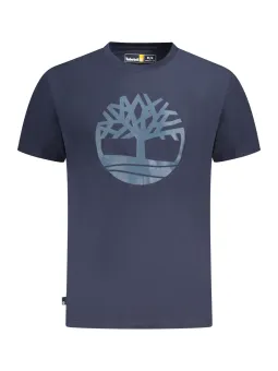 "Timberland Logo T-Shirt: Kurzarm, Normale Passform, Rundhals"