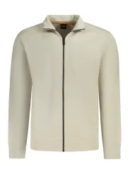 "Boss Startseite im Sale | BOSS Herren-Sweatshirt mit Reißverschluss, Beige online kaufen"|Planet-Deluxe