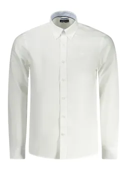 "Elegantes Langarmhemd mit Button-Down-Kragen & Logo"