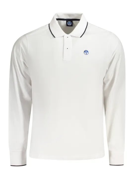 "North Sails Startseite im Sale | NORTH SAILS LANGARM-POLO HERREN WEISS online kaufen"|Planet-Deluxe