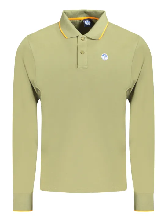 "North Sails Startseite im Sale | NORTH SAILS LANGARM-POLO HERREN GRÜN online kaufen"|Planet-Deluxe