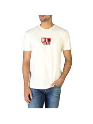 Weißes Diesel T-Shirt mit Logo