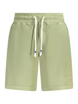 "Komfortable Kurz-Hose mit 3 Taschen & Stickerei"