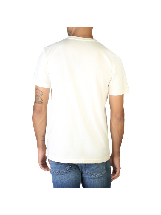 Weißes Diesel T-Shirt Baumwoll-Crewhals