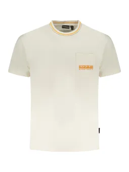 Bio Baumwolle T-Shirt: Tasche & Kontrastdetails