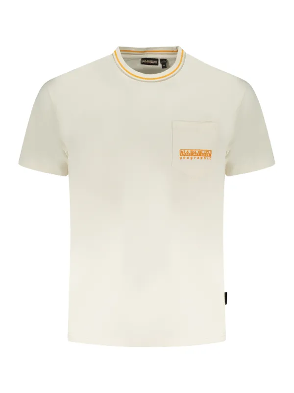 "Napapijri T-Shirts im Sale | Bio Baumwolle TShirt mit Tasche und Kontrastdetails online kaufen"|Planet-Deluxe