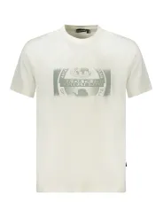 "Napapijri T-Shirts im Sale | Bio Baumwolle Logo TShirt Napapijri Kurzarm Rundhals online kaufen"|Planet-Deluxe