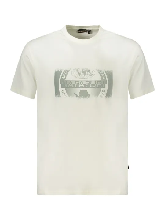"Napapijri T-Shirts im Sale | Bio Baumwolle Logo TShirt Napapijri Kurzarm Rundhals online kaufen"|Planet-Deluxe