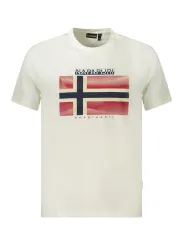 "Napapijri T-Shirts im Sale | EcoCotton Tee Kurzarm Rundhals Napapijri Logo online kaufen"|Planet-Deluxe