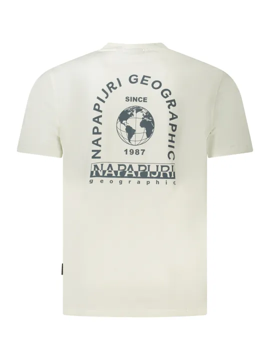 "Napapijri T-Shirts im Sale | Bio Baumwolle TShirt Napapijri Logo Rundhals Kurzarm online kaufen"|Planet-Deluxe