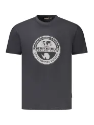 "Napapijri T-Shirts im Sale | Napapijri Bio Baumwolle Logo TShirt Kurzarm Rundhals online kaufen"|Planet-Deluxe