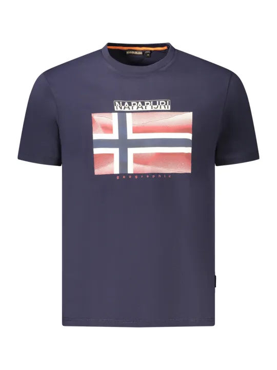 "Napapijri T-Shirts im Sale | Napapijri Bio Baumwolle Rundhals TShirt Locker Logo Edition online kaufen"|Planet-Deluxe
