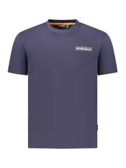 "Napapijri T-Shirts im Sale | Napapijri Bio-Baumwolle T-Shirt Kurzarm Rundhals Logo Druck online kaufen"|Planet-Deluxe