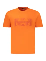 "Napapijri T-Shirts im Sale | Bio-Baumwolle Kurzarmshirt mit Logo-Print von Napapijri online kaufen"|Planet-Deluxe