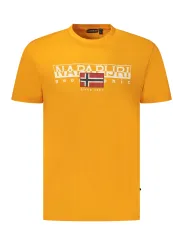 "Napapijri T-Shirts im Sale | Bio Baumwolle TShirt Rundhals Napapijri Logo Druck online kaufen"|Planet-Deluxe