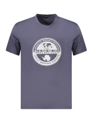 "Napapijri T-Shirts im Sale | Bio Baumwolle TShirt mit Logo und Rundhalsausschnitt online kaufen"|Planet-Deluxe
