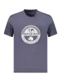 "Napapijri T-Shirts im Sale | Bio Baumwolle TShirt mit Logo und Rundhalsausschnitt online kaufen"|Planet-Deluxe