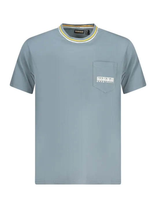 "Napapijri T-Shirts im Sale | Napapijri Bio-Baumwolle T-Shirt mit Tasche und Stickerei online kaufen"|Planet-Deluxe