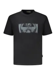 "Napapijri T-Shirts im Sale | Napapijri Bio Baumwolle TShirt Kurzarm Logo Druck online kaufen"|Planet-Deluxe