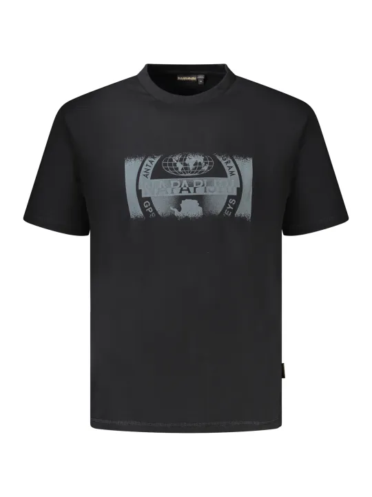 "Napapijri T-Shirts im Sale | Napapijri Bio Baumwolle TShirt Kurzarm Logo Druck online kaufen"|Planet-Deluxe