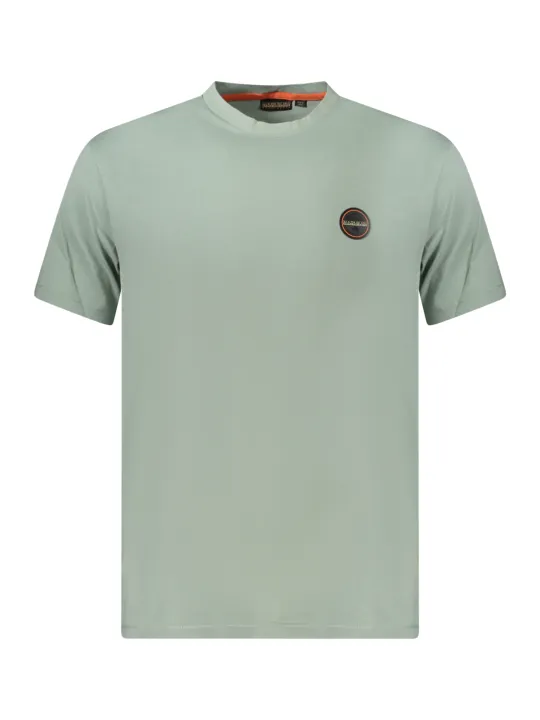 "Napapijri T-Shirts im Sale | Bio Baumwolle TShirt Kurzarm Rundhals Napapijri Logo Print online kaufen"|Planet-Deluxe