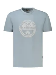 "Napapijri T-Shirts im Sale | Bio Baumwolle TShirt Napapijri Logo Rundhals Kurzarm online kaufen"|Planet-Deluxe