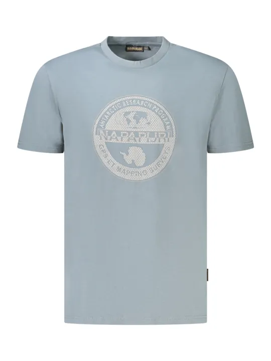 "Napapijri T-Shirts im Sale | Bio Baumwolle TShirt Napapijri Logo Rundhals Kurzarm online kaufen"|Planet-Deluxe