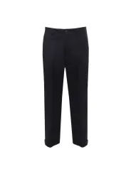 Schwarze Dockers Herren Stoffhose