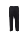 Schwarze Dockers Herren Stoffhose