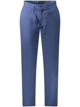 "Gerade Hose mit 4 Taschen & Taillenschnürung - Stilvoll & Praktisch