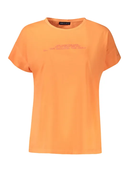 "North Sails Startseite im Sale | NORTH SAILS DAMEN KURZARM T-SHIRT ORANGE online kaufen"|Planet-Deluxe