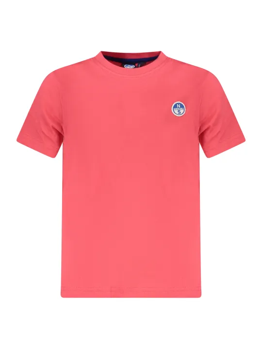 "North Sails T-Shirts im Sale | North Sails Kurzarm-T-Shirt mit Rundhalsausschnitt und Logo-Applikation für Jungen online kaufen"|Planet-Deluxe