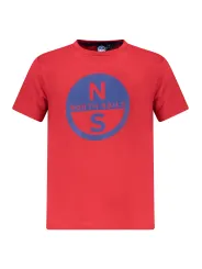 "North Sails Startseite im Sale | NORTH SAILS KURZARM T-SHIRT KINDER ROT online kaufen"|Planet-Deluxe