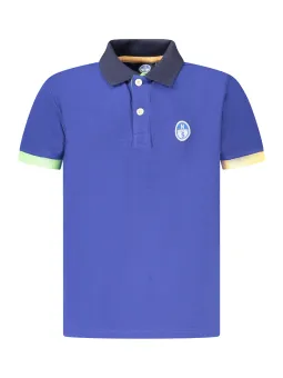 "North Sails Jungen-Poloshirt: Kurzarm, Applikation, 2 Knöpfe"