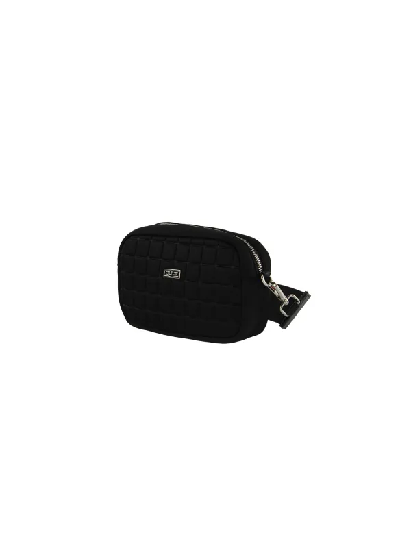 Schwarze, gesteppte CULT Gürteltasche