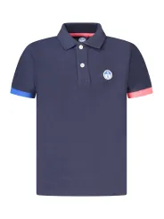 "North Sails Poloshirts im Sale | North Sails Kurzarm-Poloshirt mit kontrastierenden Details und Logo für Jungen online kaufen"|Planet-Deluxe