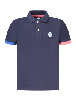 "North Sails Jungen-Poloshirt mit Kontrastdetails & Logo"