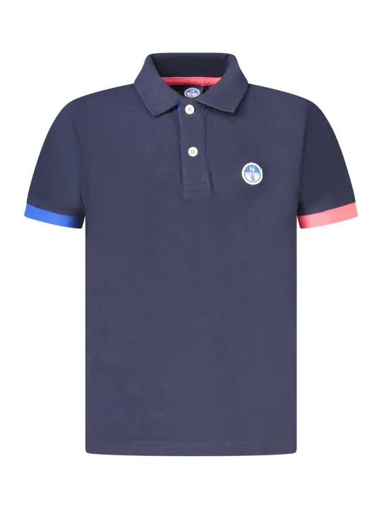 "North Sails Poloshirts im Sale | North Sails Kurzarm-Poloshirt mit kontrastierenden Details und Logo für Jungen online kaufen"|Planet-Deluxe