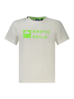 "North Sails Jungen T-Shirt: Logo, Kurzarm, Bequem"